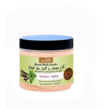COSMOSPA KARNALITOWY PEELING DO CIAŁA WANILIA I MIĘTA